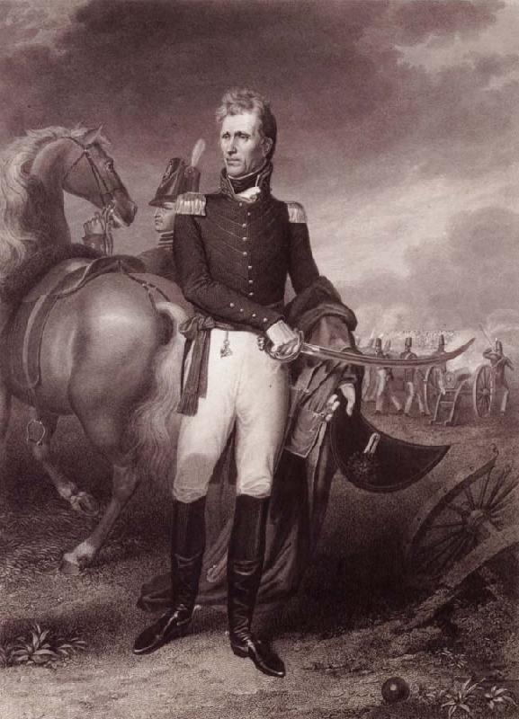 John Vanderlyn Andrew Jackson oil painting image